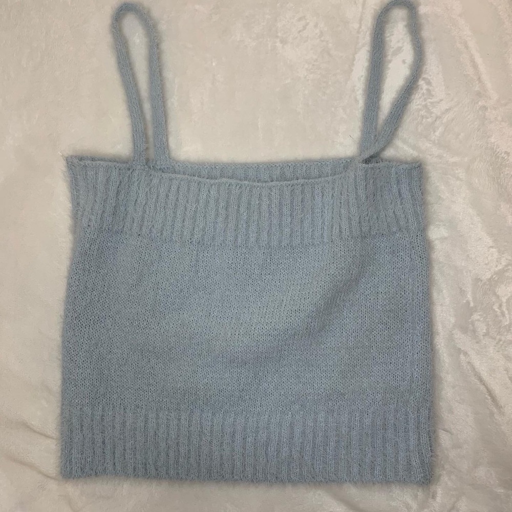 Fuzzy Crop Top